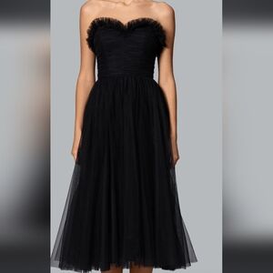 GHRAIL Brielle Mesh Midi Dress